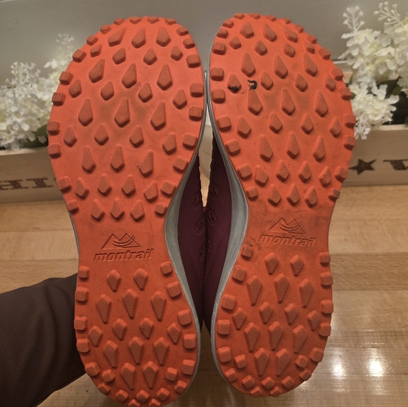 Columbia Montrail F.K.T. Trail Running Shoe Red Quartz Women's Size 10 - Picture 9 of 11